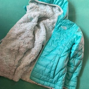 The North Face reversible hooded jacket